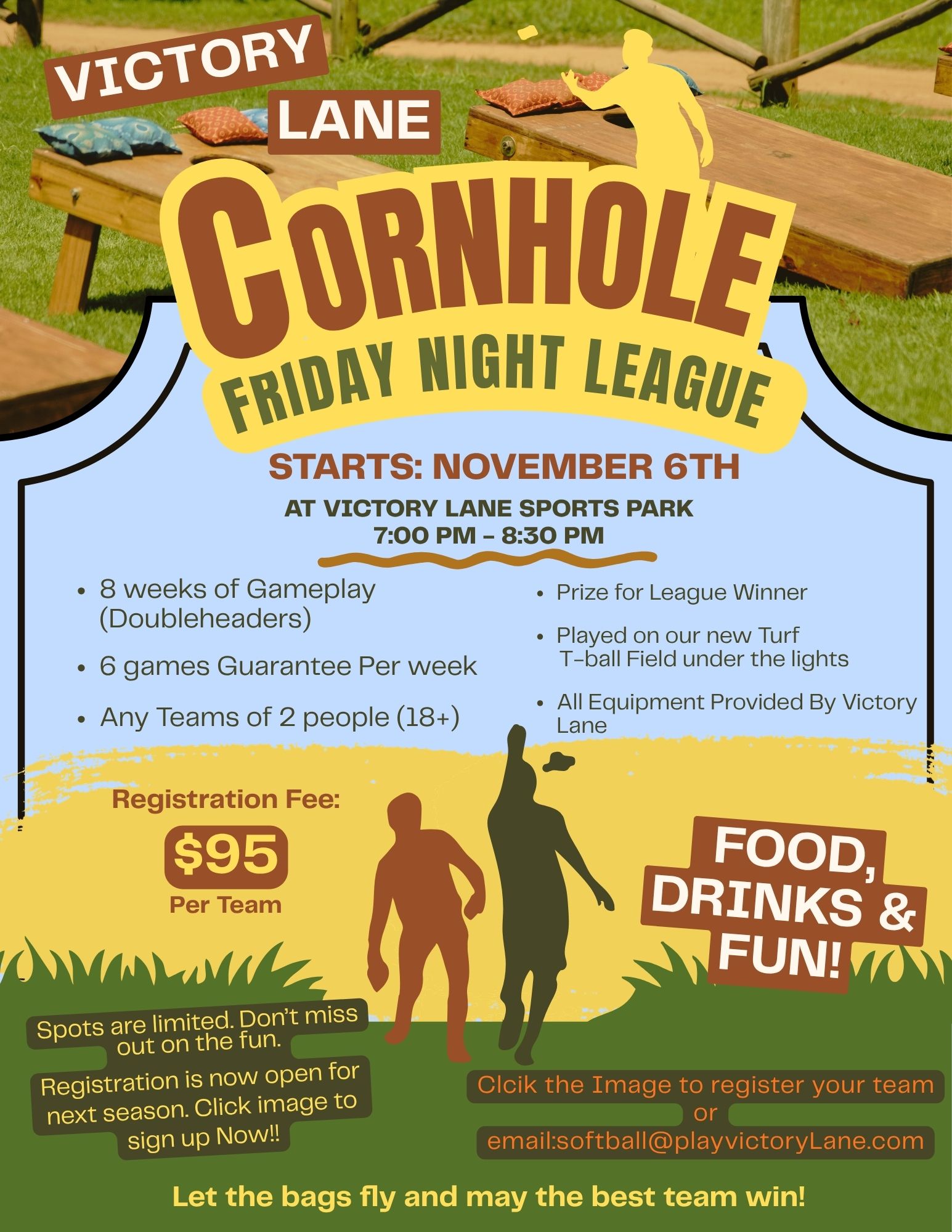Cornhole Registration