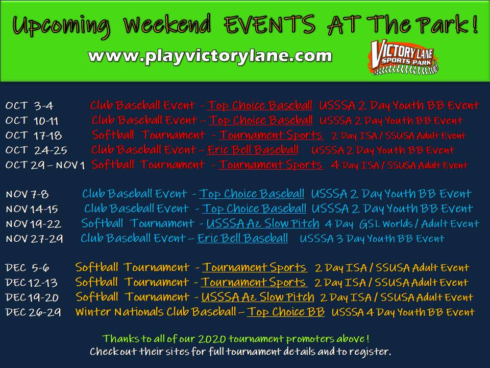 Weekend Events